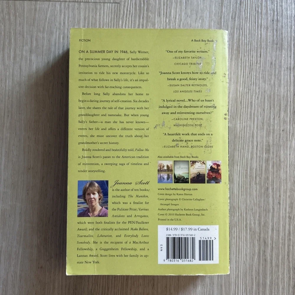 Follow Me : A Novel by Joanna Scott (2010, Trade Paperback)